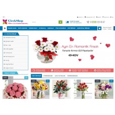  Çiçek Satış Mağaza  Site Teması
