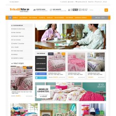 Ev Tekstili Marketing  Site Teması