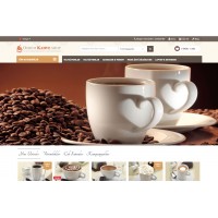 Kahve Kuruyemiş ve Pastane Satış  Opencart 2.1x Site Teması