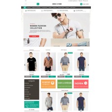 Moda Giyim E -ticaret  Site Teması