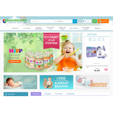 Opencart Bebek- Oyuncak  Full E-ticaret Hazır Site Paketi