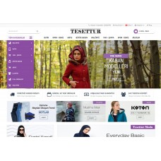 OsdemTema  Moda - Giyim - Tesettur Mağaza  Site Teması