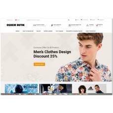 OsdemTema   Butik Moda Giyim Tesettür  3x  Site Teması