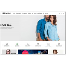 OsdemTema Moda giyim  Opencart 3x  Site Teması